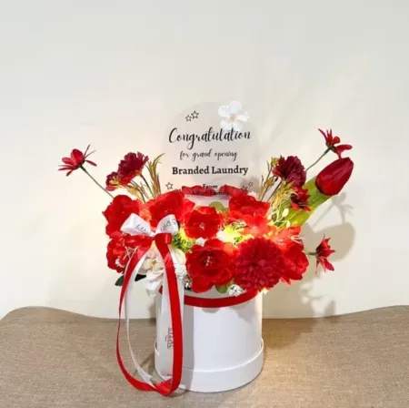 Bloom Box Akrilik Ucapan Grand Opening Lampung Tengah